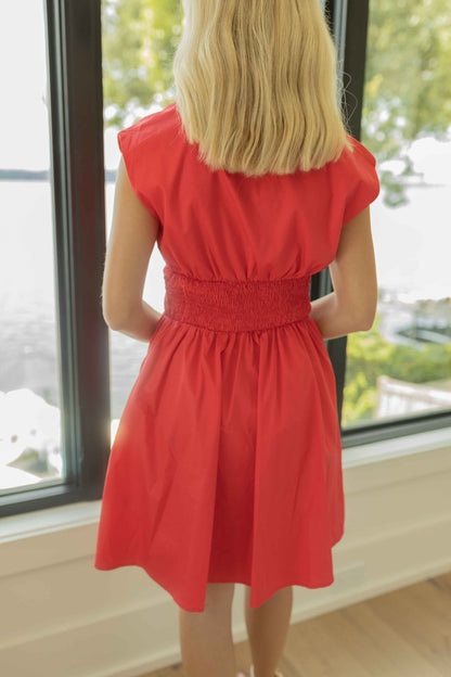 Riley Dress - Red