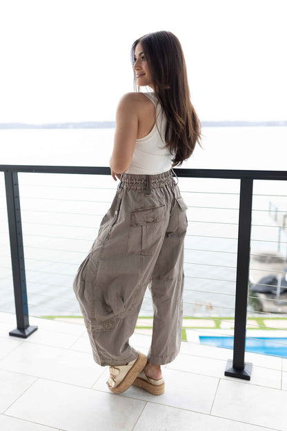 Onset Parachute Pant - Dusted Cocoa