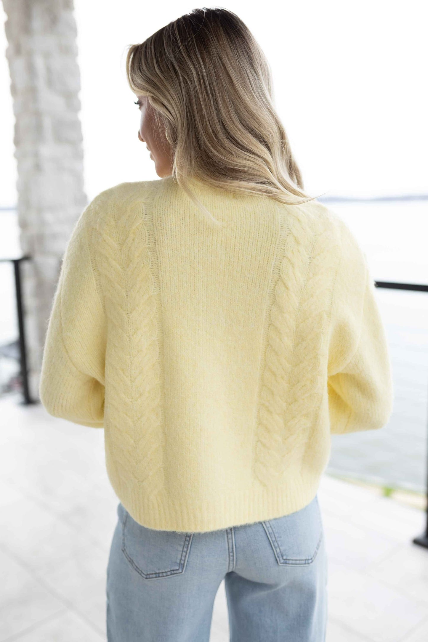 Buttercup Cardigan - Light Yellow