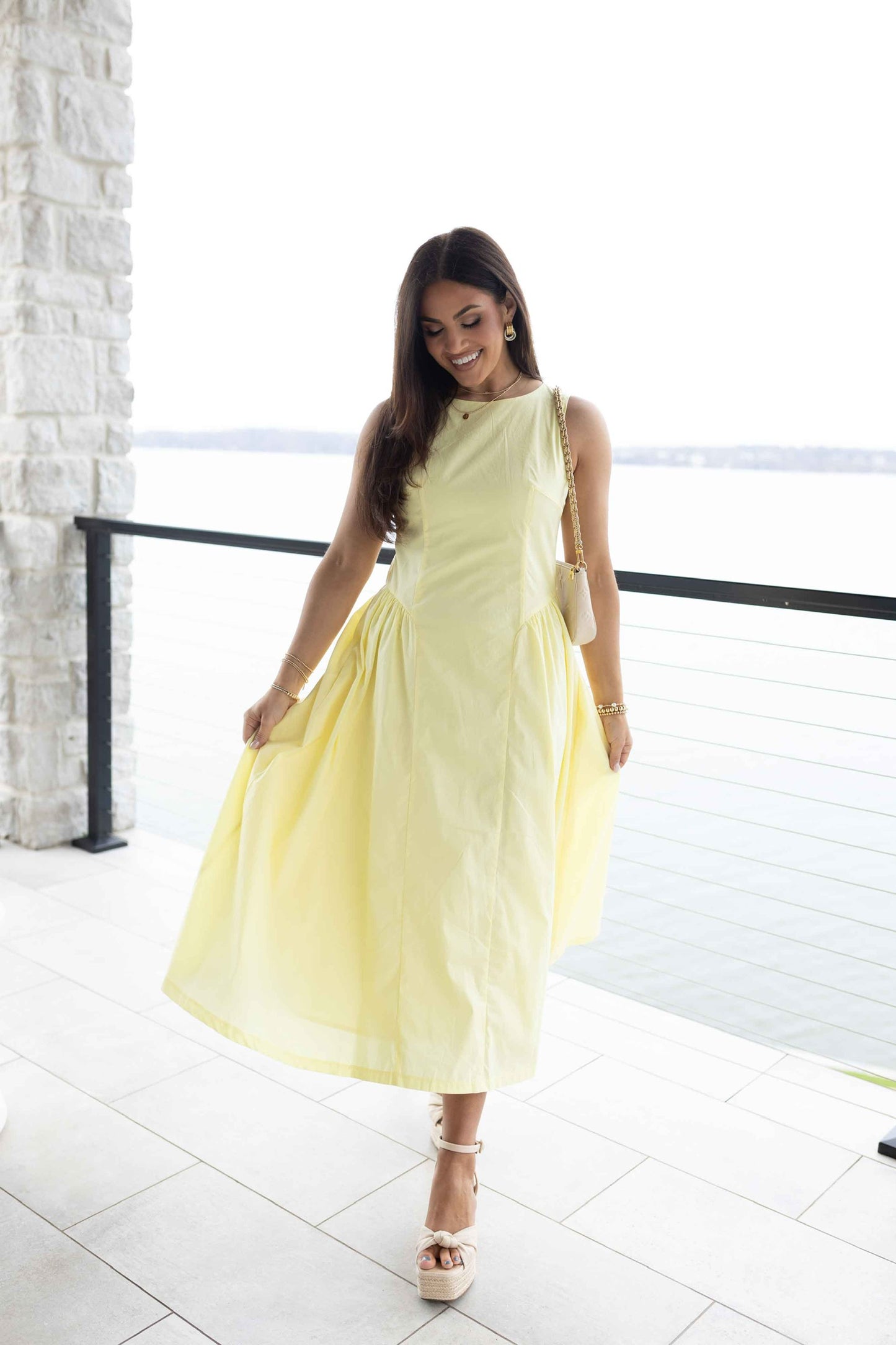 Julianna Dress - Yellow