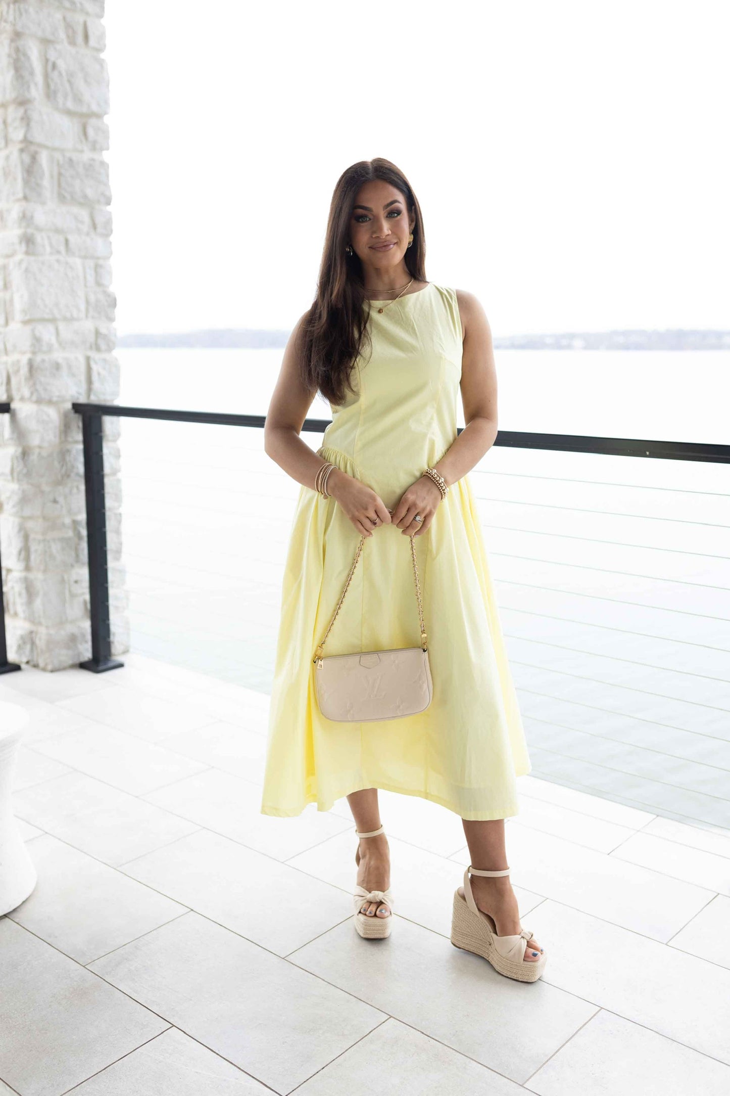 Julianna Dress - Yellow