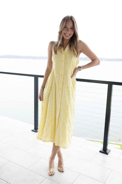 Hazel Dress - Light Yellow