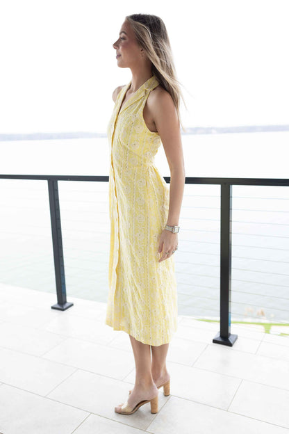 Hazel Dress - Light Yellow