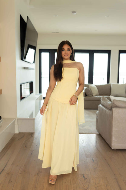 Fond Dress - Light Yellow