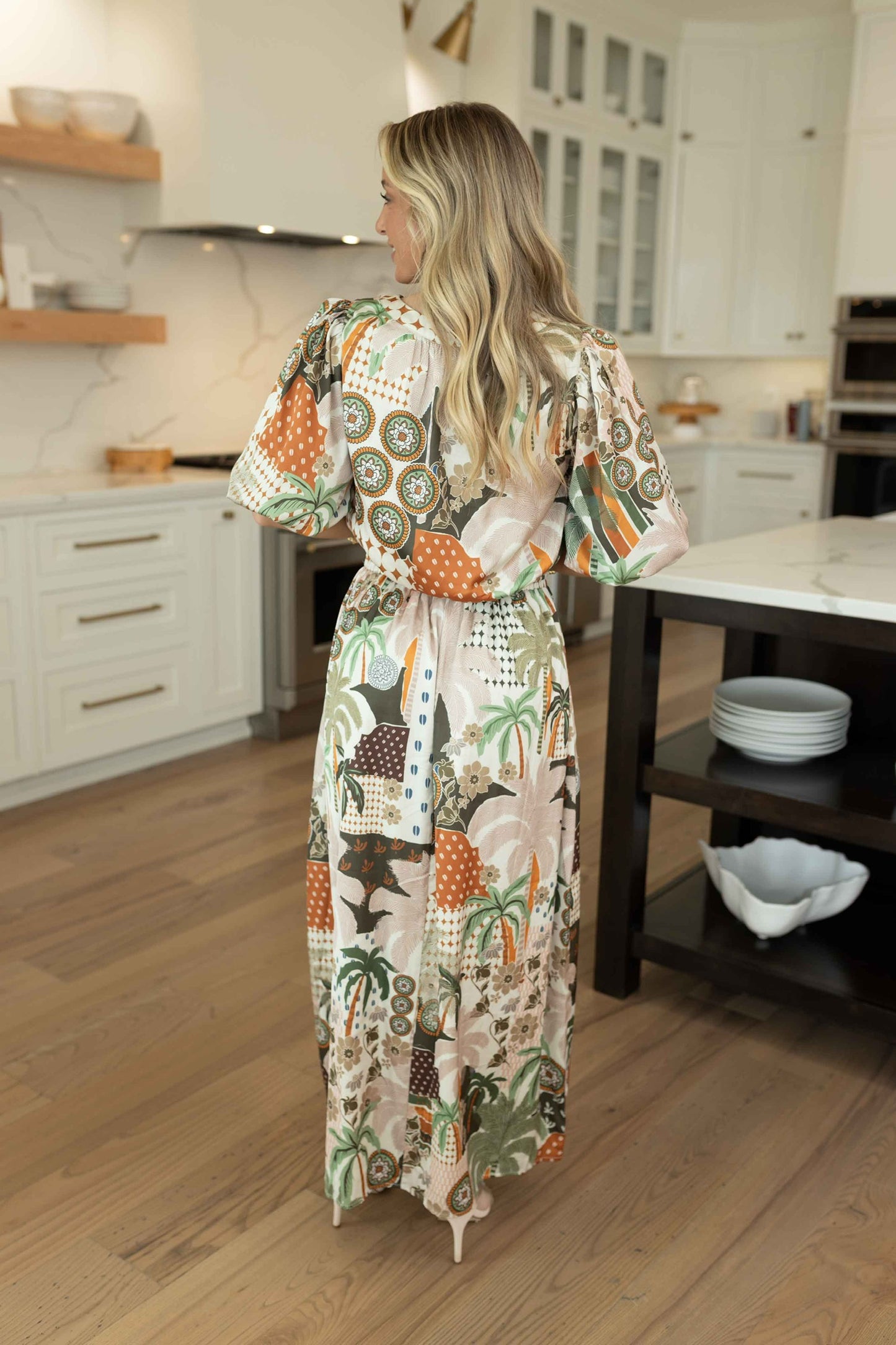 Amina Set - Palm Print