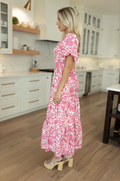 Delilah Dress - Pink