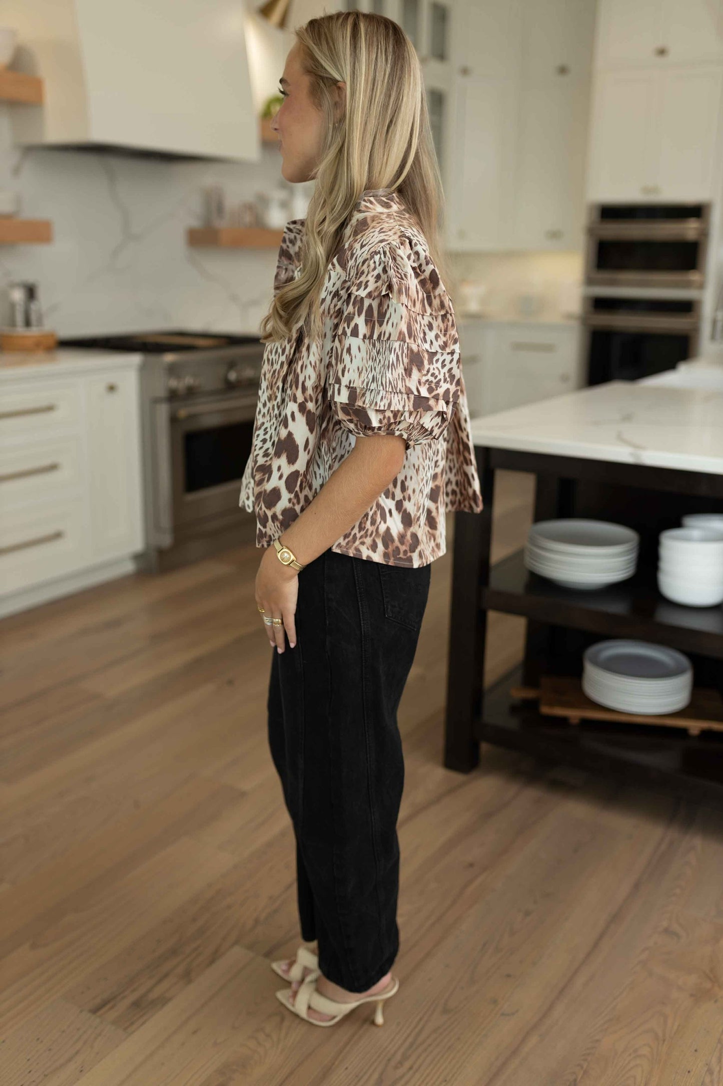 Olivia Top - Leopard