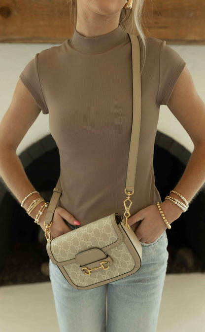 Mika Top - Clay Taupe