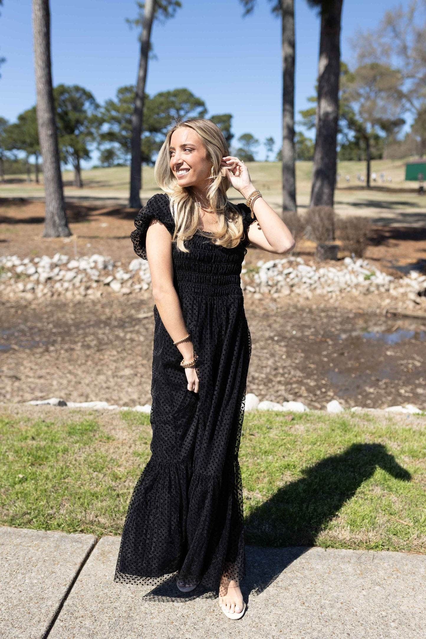 Yarah Maxi Dress - Black