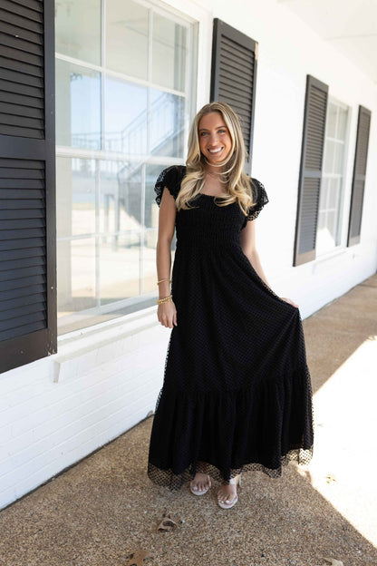 Yarah Maxi Dress - Black