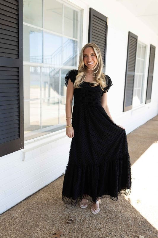 Yarah Maxi Dress - Black