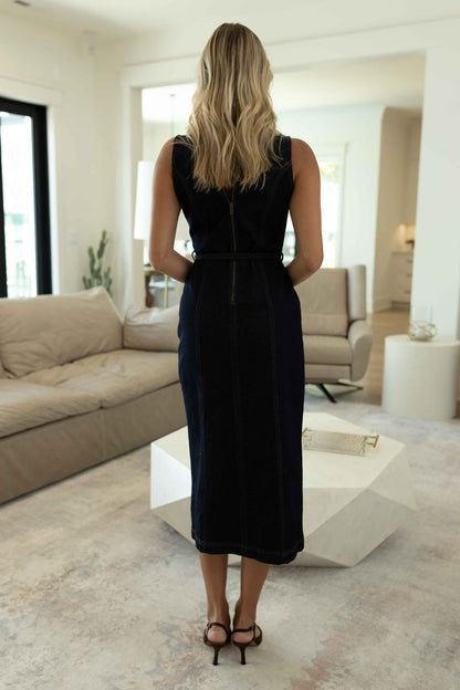 Raya Dress - Indigo
