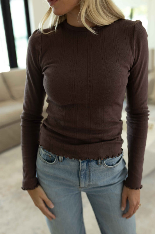 Waverly Everyday Crewneck - French Roast