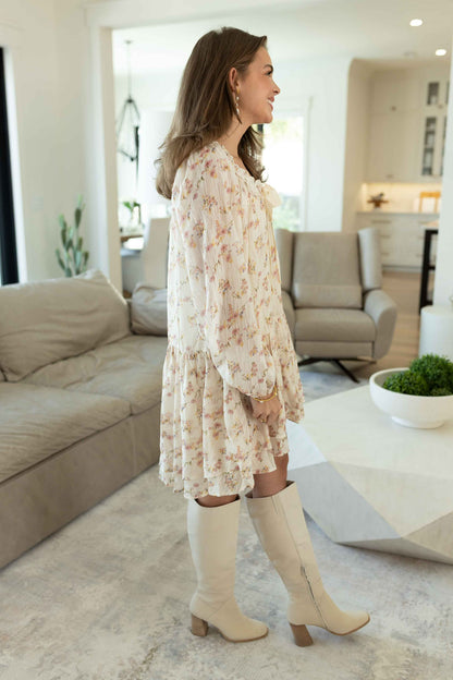 Soft Petals Dress