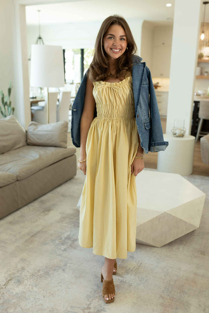 Libra Dress - Yellow