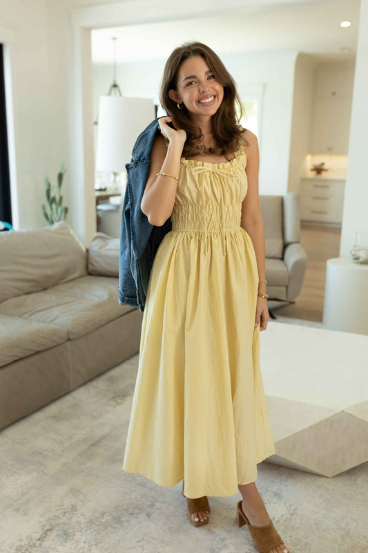 Libra Dress - Yellow