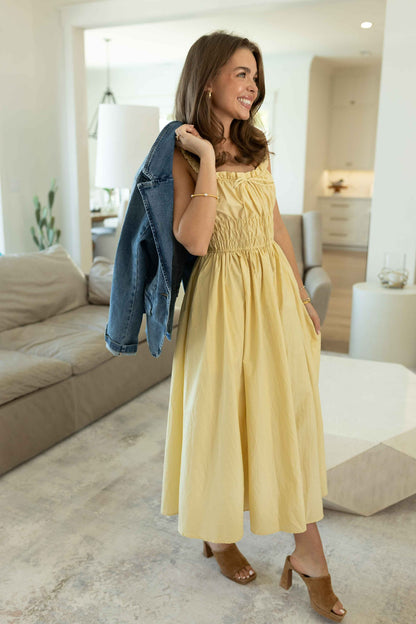 Libra Dress - Yellow