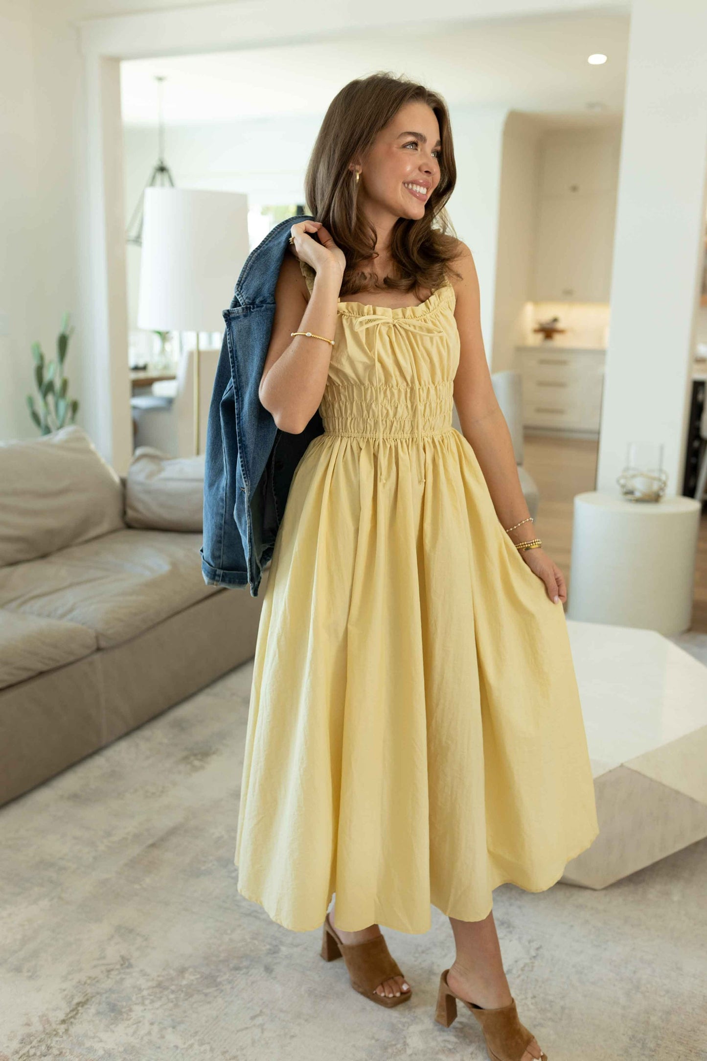 Libra Dress - Yellow
