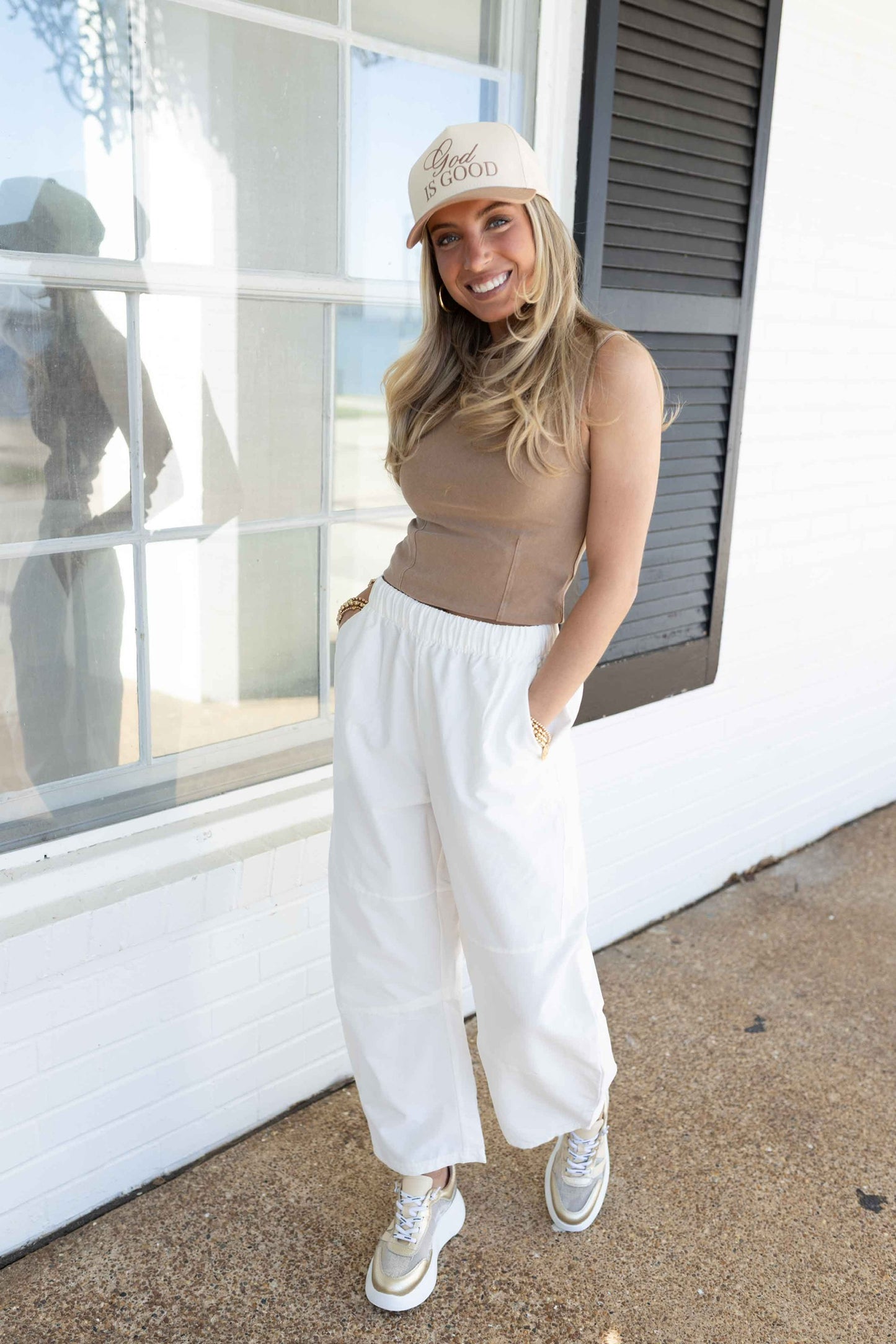 Game Day Pant - White