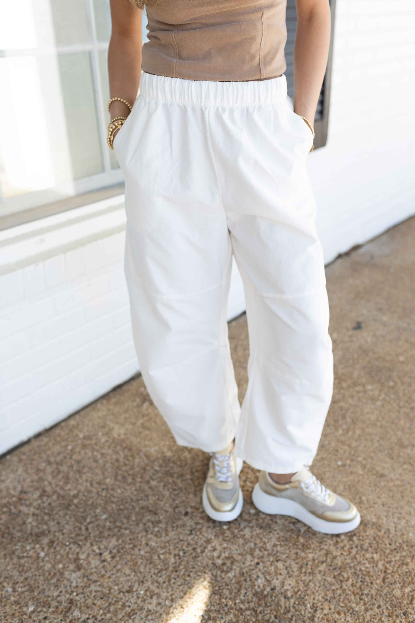 Game Day Pant - White