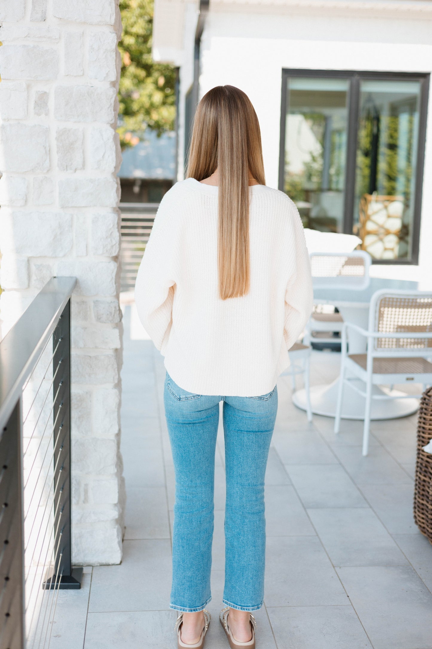 The Kacey Cardigan - Ivory