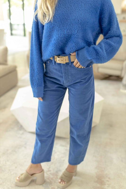 Westward Barrel Leg - Cobalt Cord