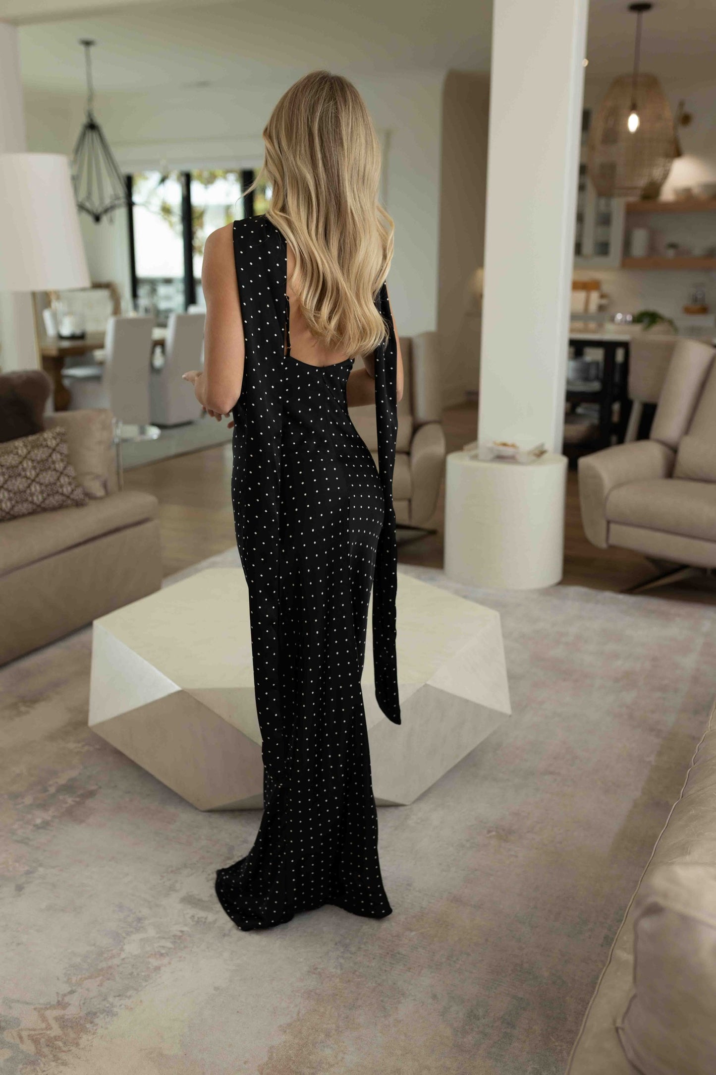 Magdalena Polka Dot Maxi