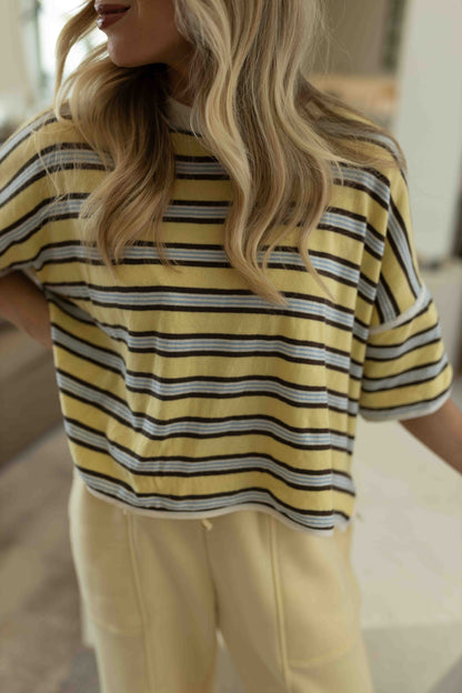 FP - Clean Rugby Tee - Yellow Combo