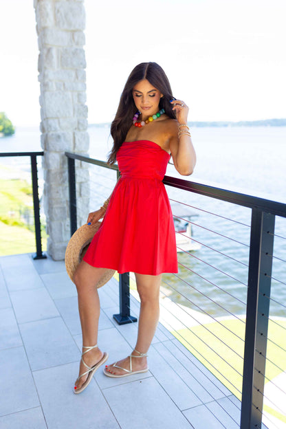Calla Red Tube Mini