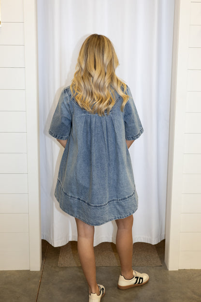 Remino Denim Mini - Ocean Blue