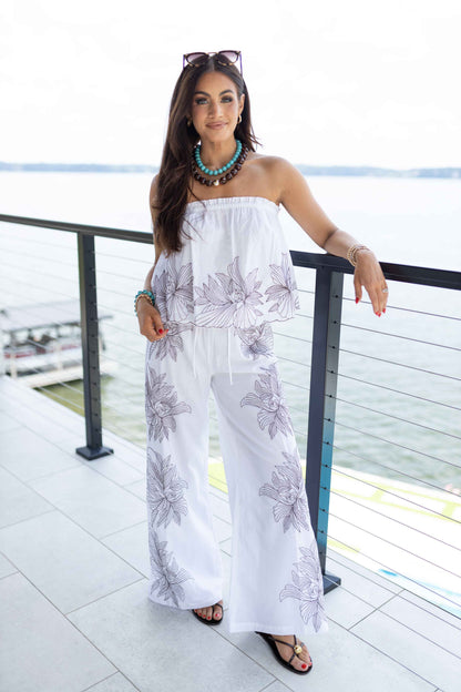 Napa White Pant Set