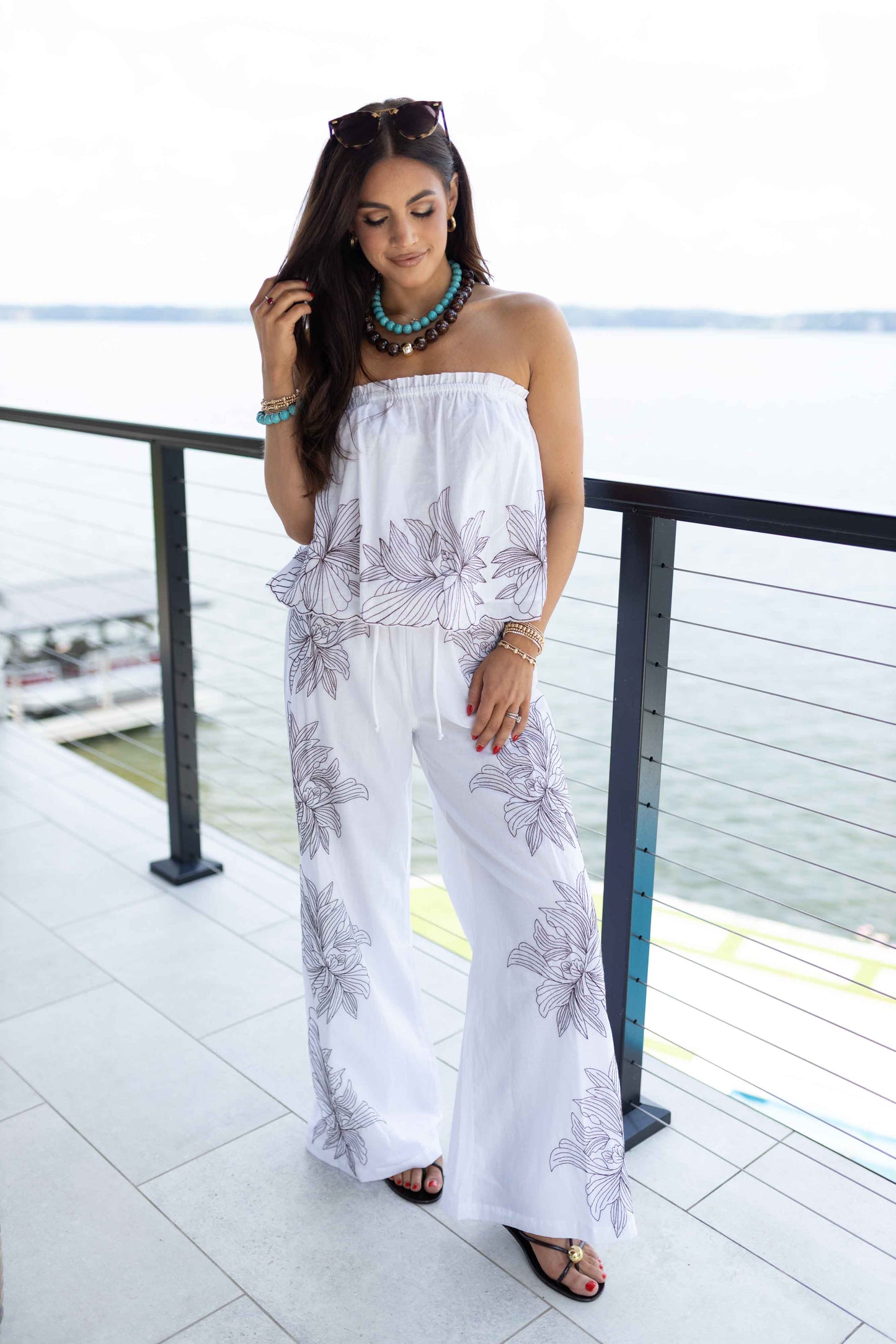 Napa White Pant Set