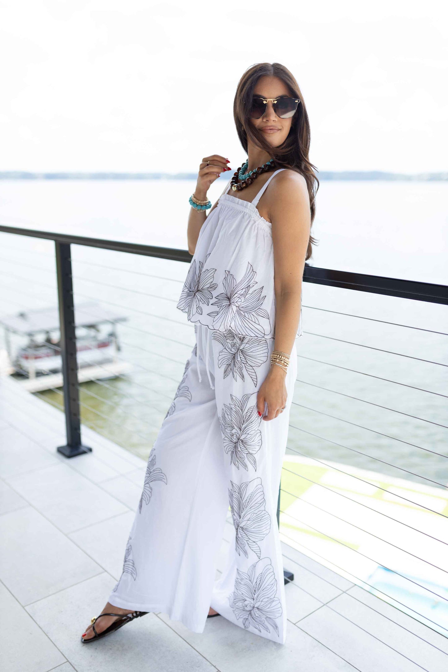 Napa White Pant Set