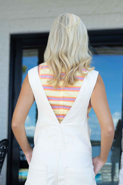 FP - Jamie Henley Stripe - Butter Yellow