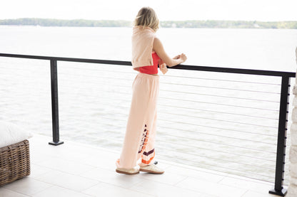 All Star Pant Logo - Pastel Peach