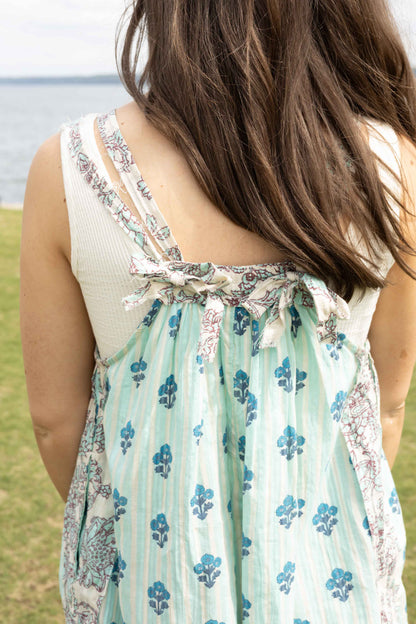 Free People Port AU Prince One Piece- Tea Combo