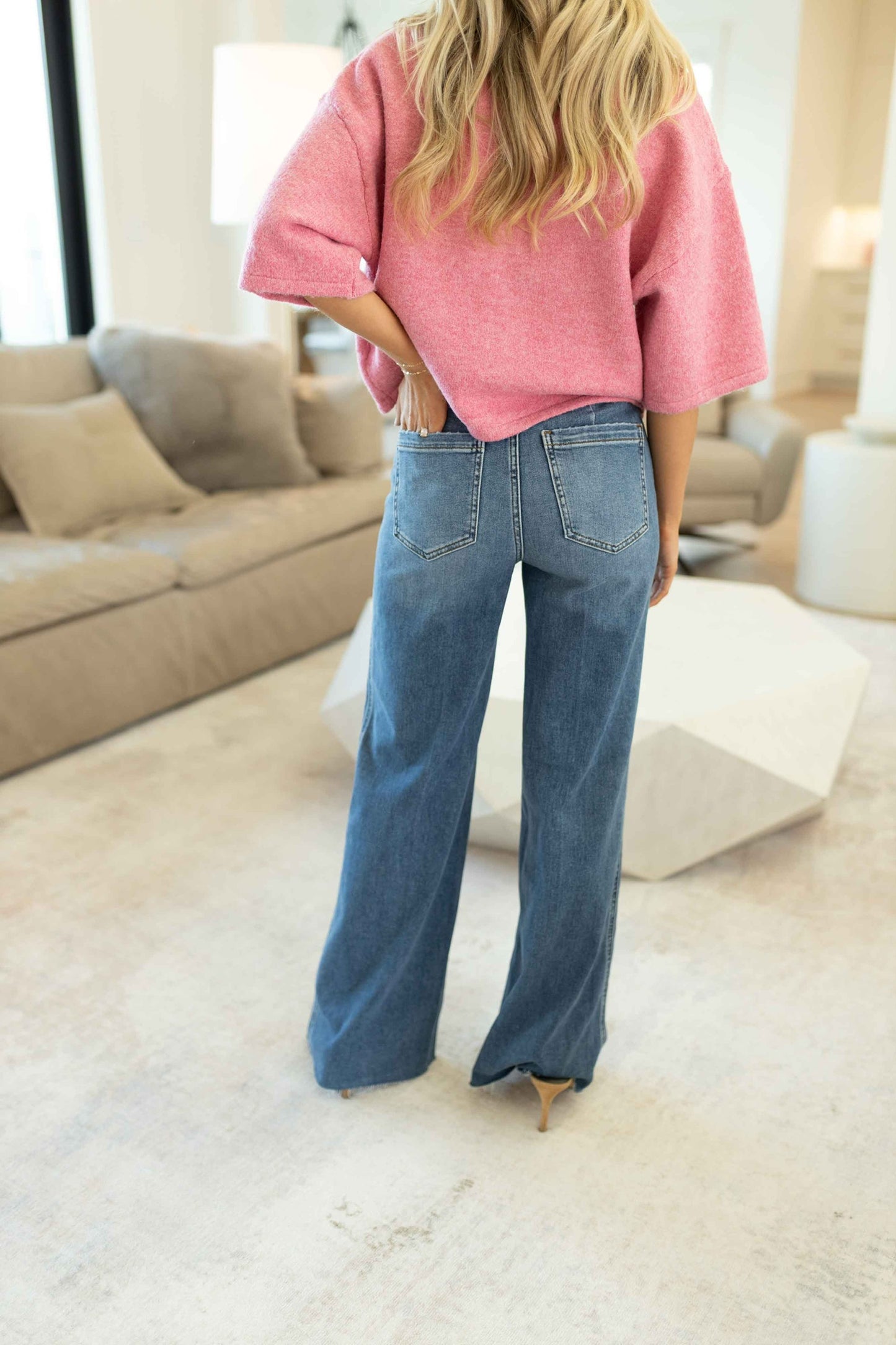 Far Out High Rise Wide Leg - Vintage City