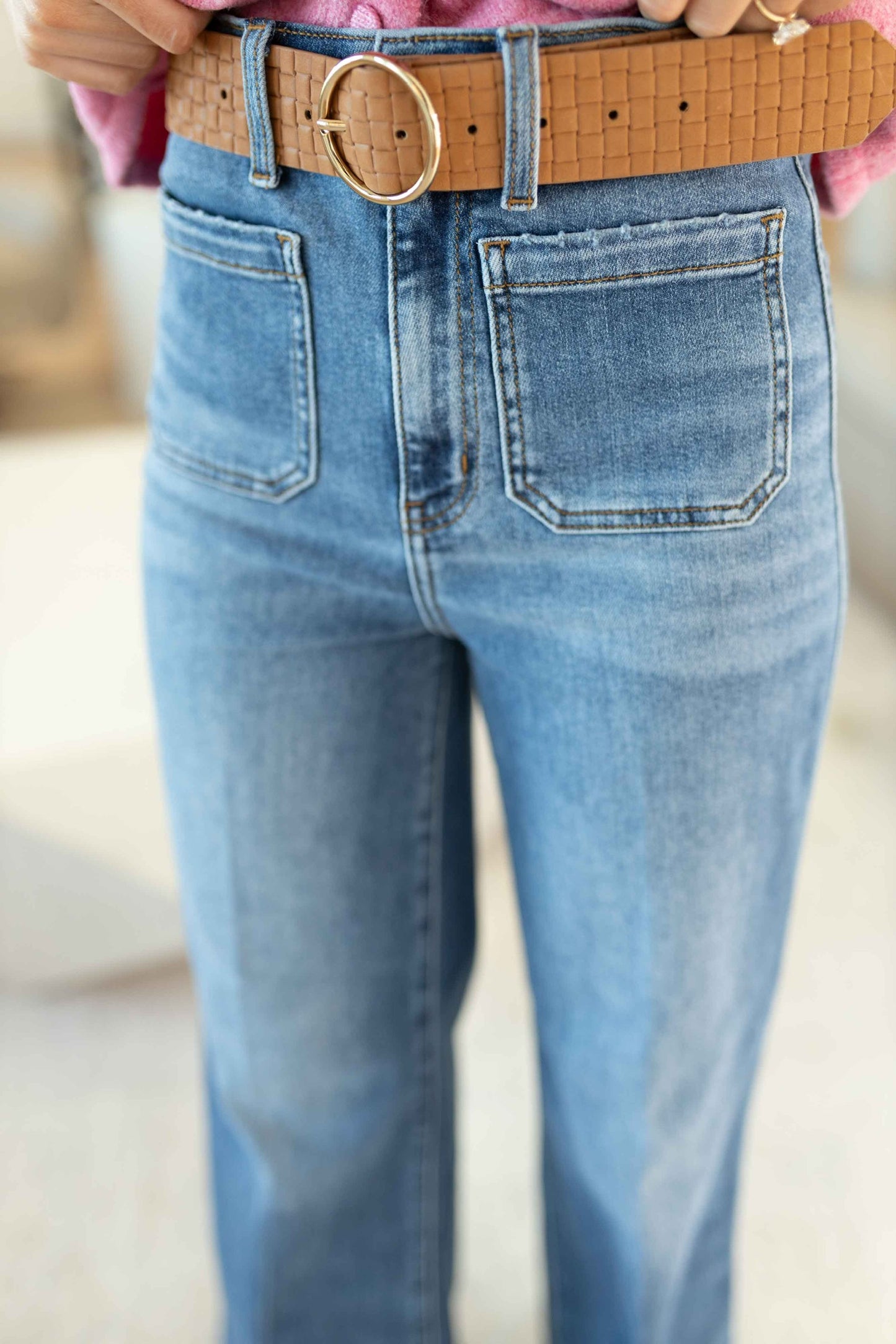 Far Out High Rise Wide Leg - Vintage City