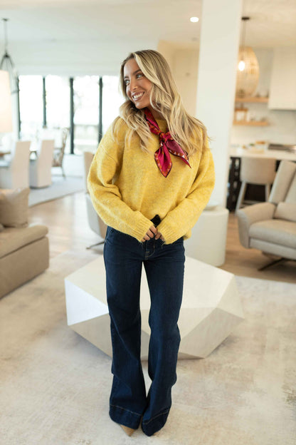 Kensington Sweater - Mustard