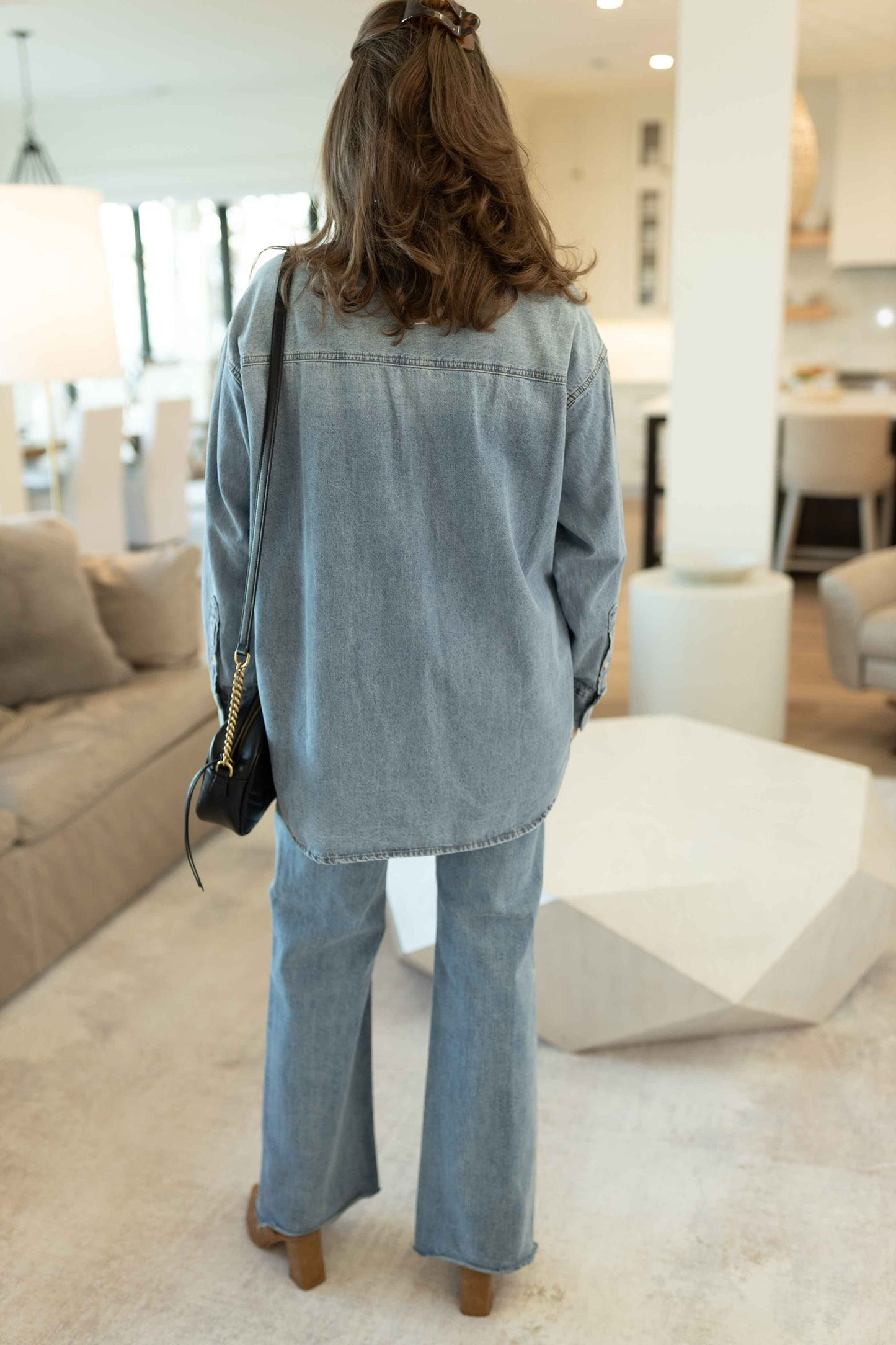 Harley Denim Button Down