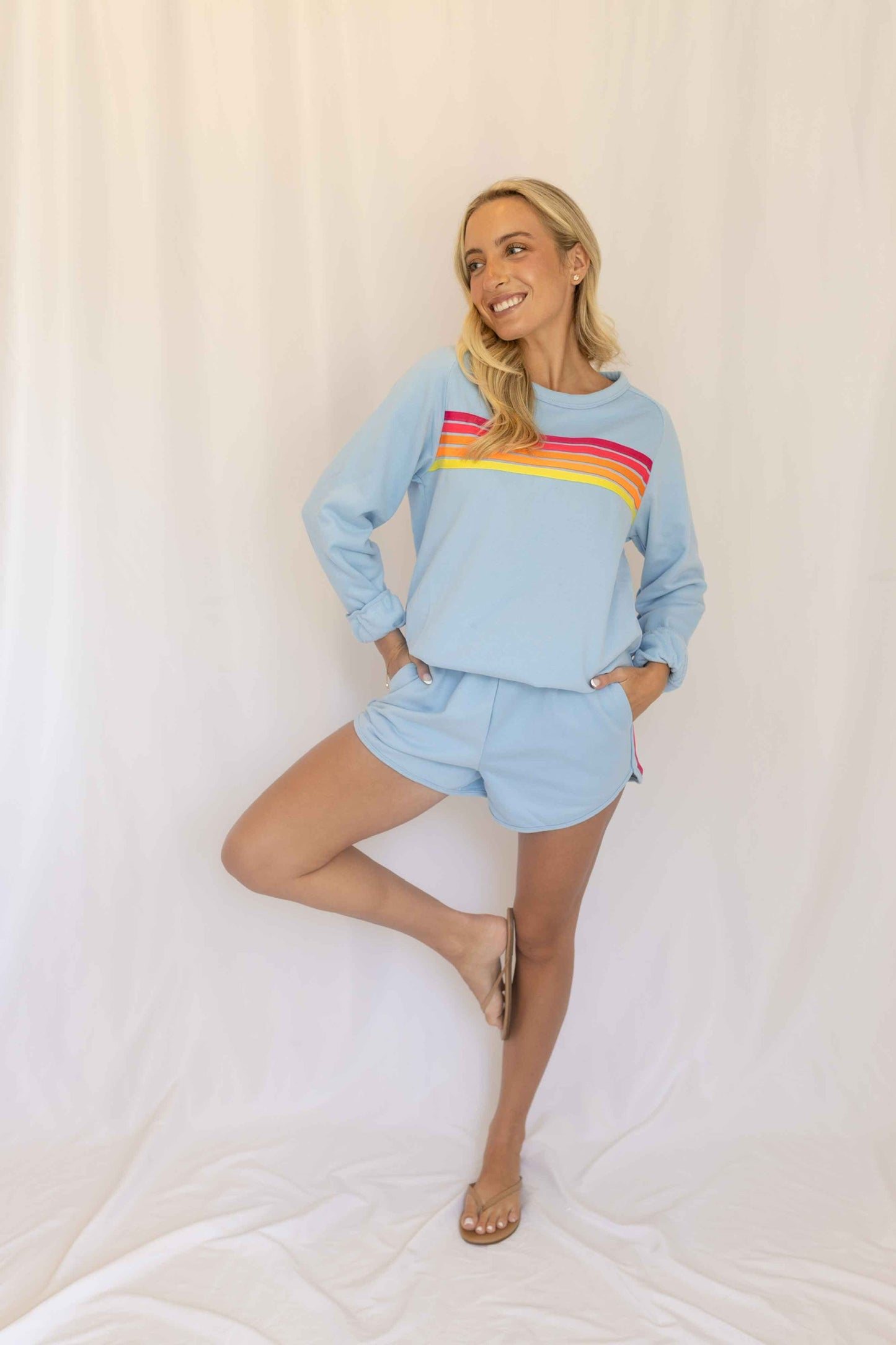 LDC Stripe Set - Beau Blue