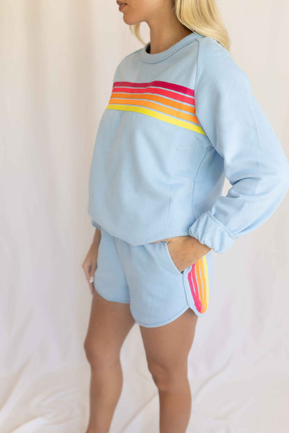 LDC Stripe Set - Beau Blue