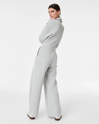 SPANX - AirEssentials Long Sleeve Wide Leg Jumpsuit