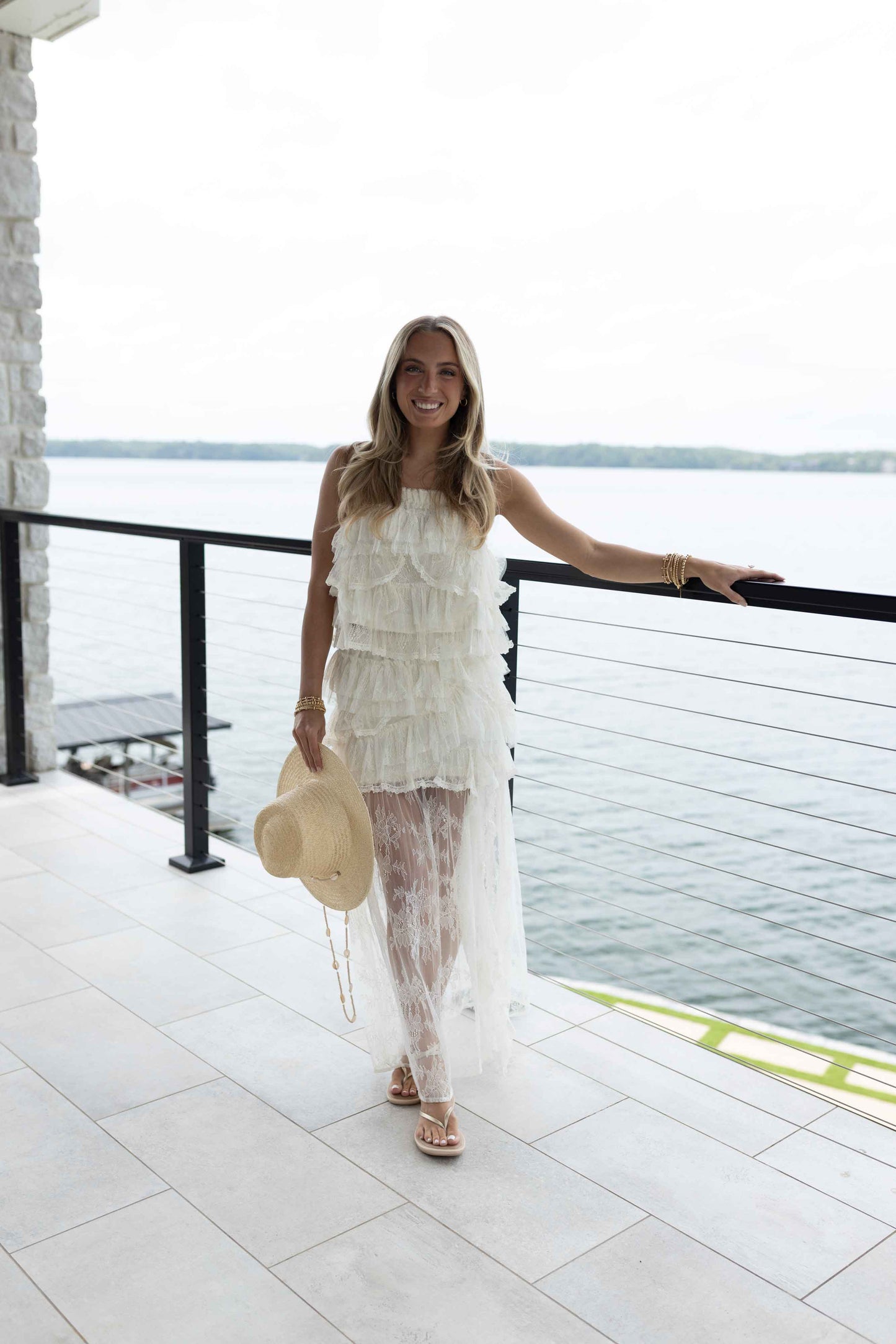 Leila Lace Set - Cream