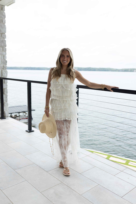 Leila Lace Set - Cream