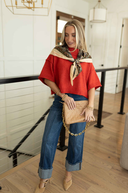 Rayna Sweater - Red