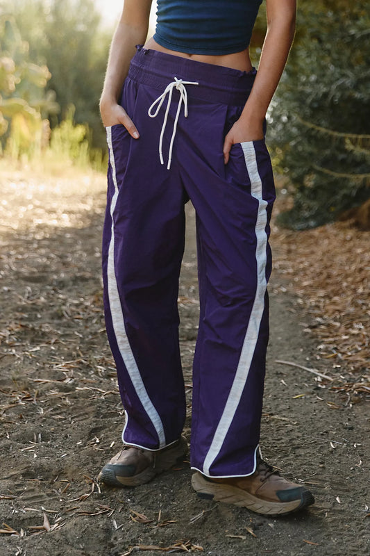 Free People - Champ Is Here Pant - Dark Amethyst