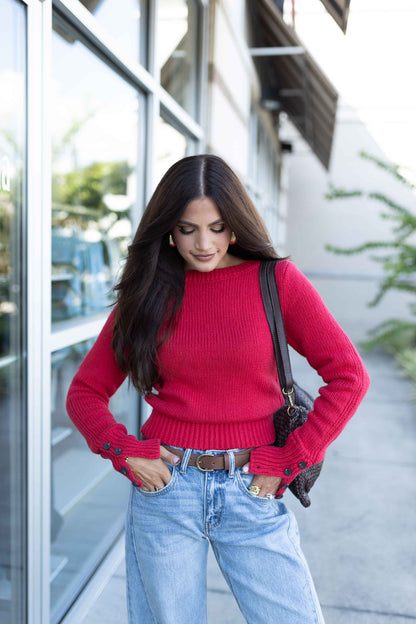 FP - Mia Pullover - Salsa
