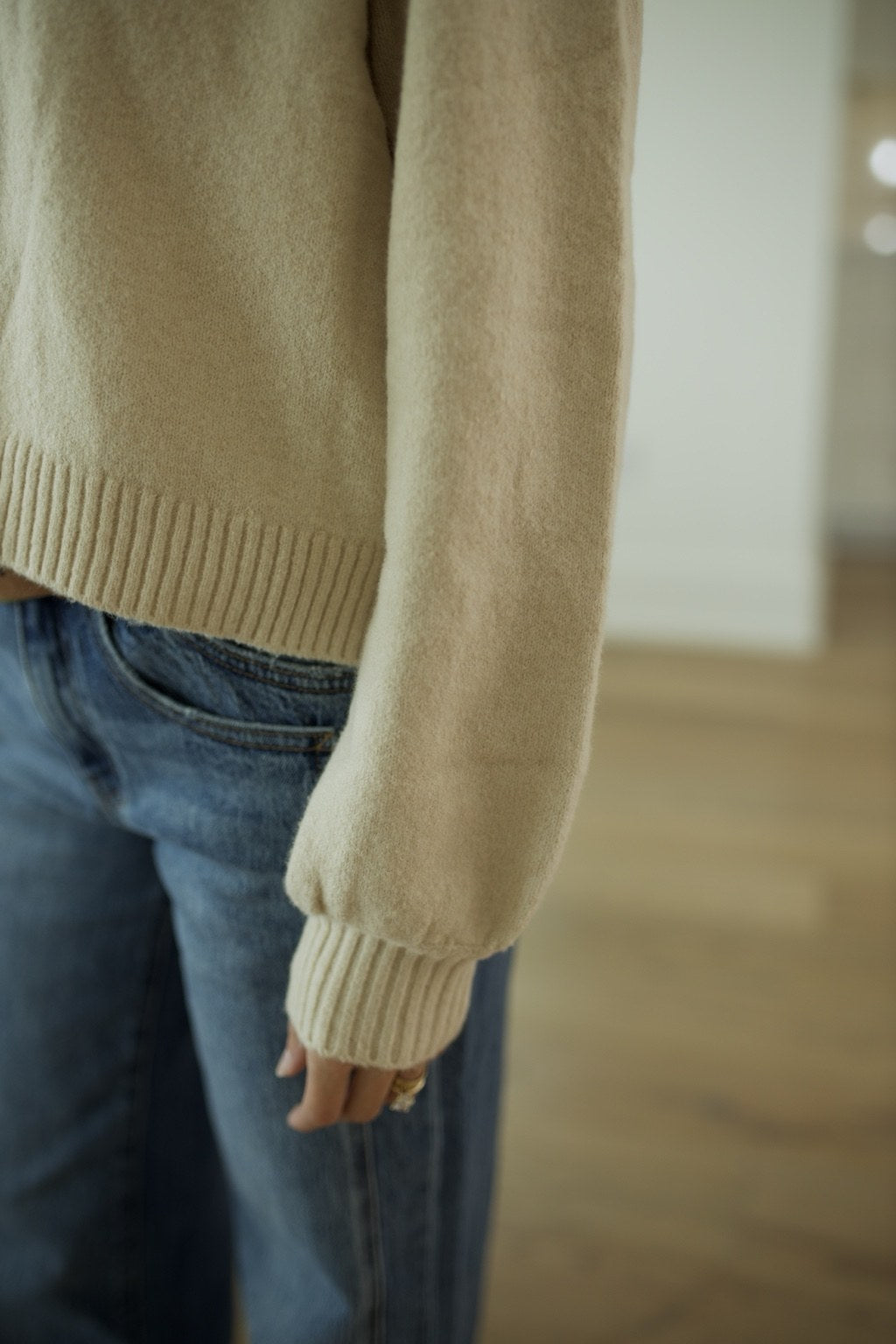 Coming Up Sweater - Soft Ecru