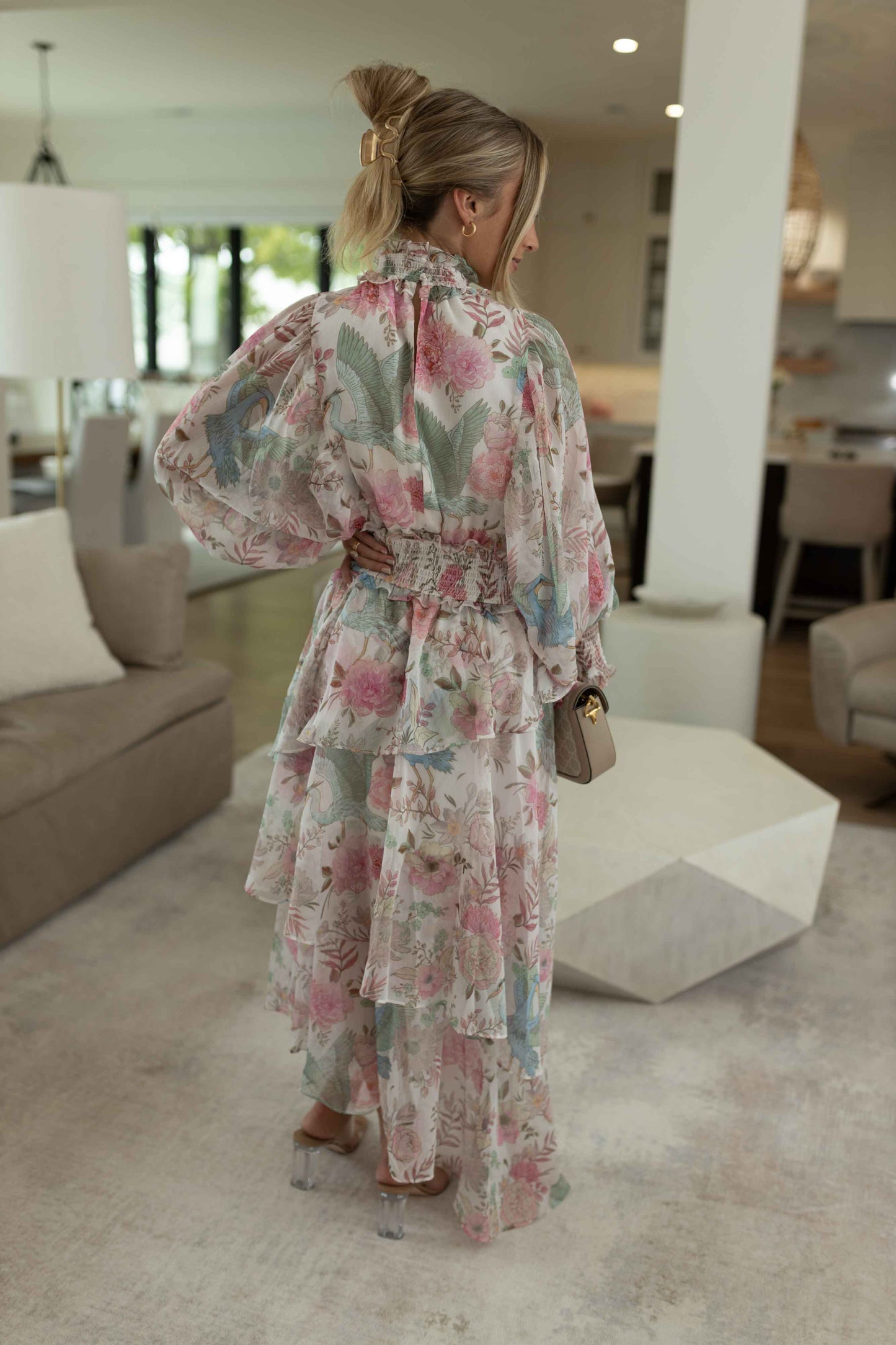 Orchid - Heron Ivory Dress